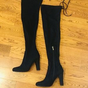 Black Over-the-Knee Boots